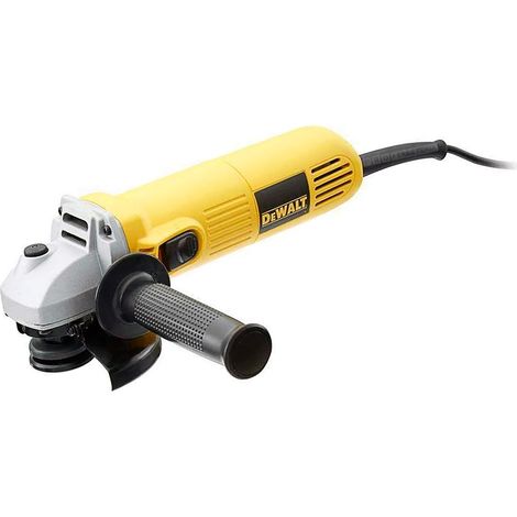 Dewalt Amoladora 115mm  730W  11.000 rpm Arranque Suave + Bloqueo y re-arranque