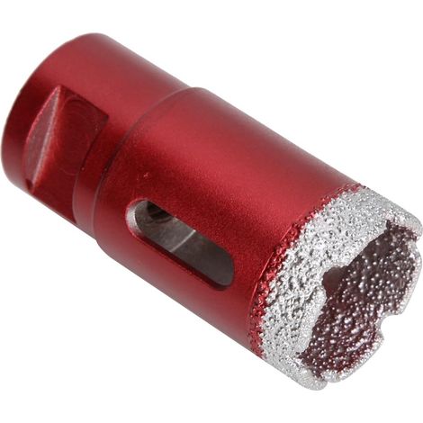 Lot de 2 embouts de perçage M14 femelles pour meuleuse d'angle, pour marbre et carrelage (30 mm). (1/5)