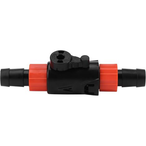 Robinet de réglage pour aquarium en plastique 16/22 mm avec poignée à dégagement rapide (1/5)
