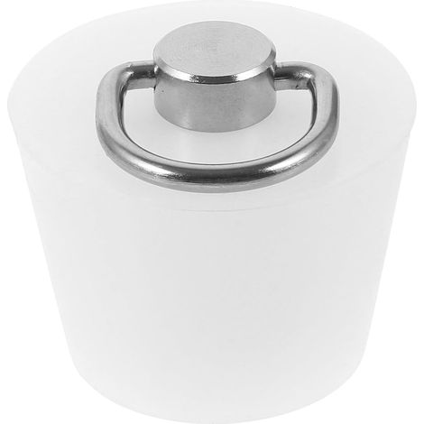 Bouchon de lavabo, 40-43 mm, silicone, anti-odeur, anti-fuite (1/5)