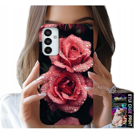 Custodia per Samsung Galaxy M23 - bellissime rose rosa, motivi floreali, custodia (1/5)