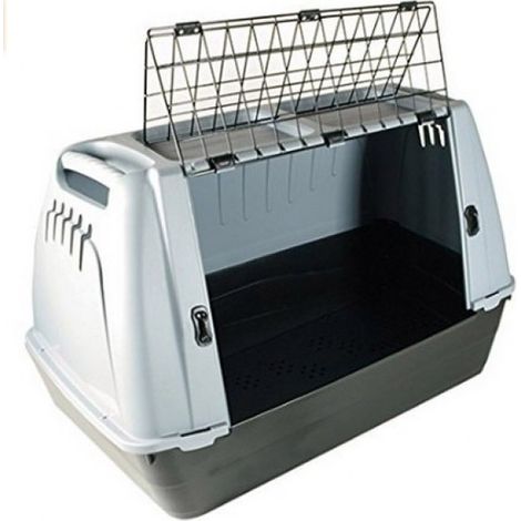Trasportino per Cani Bracco Auto Gabbia Taglia Media Grande Trasporto Aereo Box (1/2)