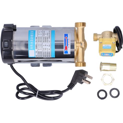 Pompe de surpression automatique domestique G1in 15WG‑15‑160 avec fiche AU 220V AC (1/5)