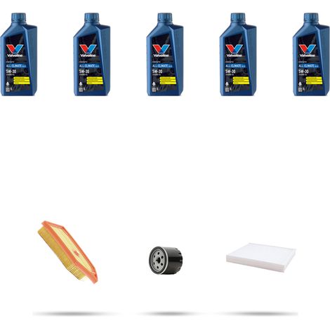 Kit tagliando 3 FILTRI e 5L OLIO compatibile con Ford Puma II 1.0 Flexifuel 92kw dal 2021 (1/5)