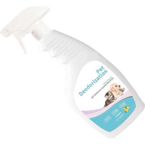 Éliminateur d'odeurs d'animaux puissant. Garde les meubles et les tapis de la maison moins odorants. Facile à utiliser. (1/4)