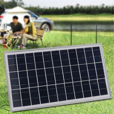 Hocheffizientes 25-W-, 18-V-Polykristallin-Solarladegerät-Set, Schutzart IP65 (1/5)