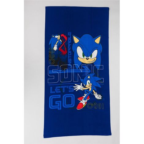 serviette de plage Sonic Techno - 70 cm x 140  cm (1/3)
