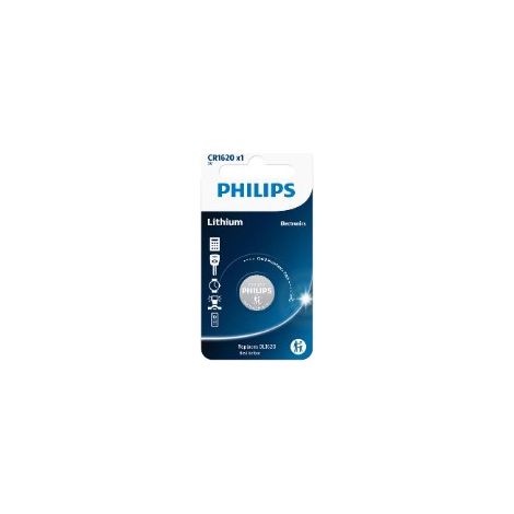 Batteria al litio Cr1620 Philips 3vdc (blister 1 batteria) Cr1620-philips