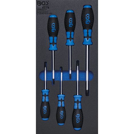 Herramienta manual BGS Technic Juego destornilladores T15 a T40 (1/2)