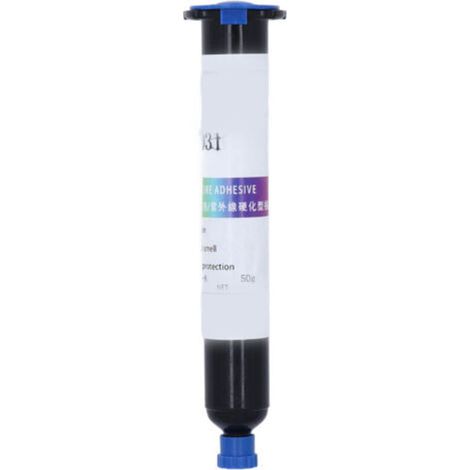 Hyuduo Hardincissant Rapide -UV Adhésif en Résine époxyde Adhésif pour la Protection des Soudages électroniques, de Liaison UV Compacte et Portable pour les Navires et les Applications Aut (1/5)