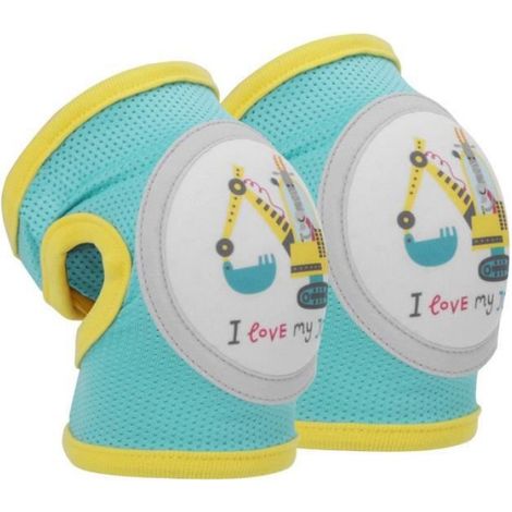 Genouillere Bebe - Protège Genoux Elastique Antidérapant pour Ramper et Marche - Taille M (2-5 Ans) - 1 Paire (1/4)