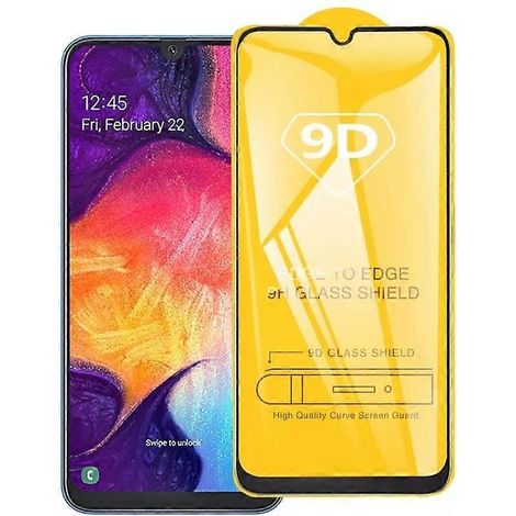 Protection d'écran en verre trempé 9D - Colle intégrale pour Galaxy A40 par (1/5)