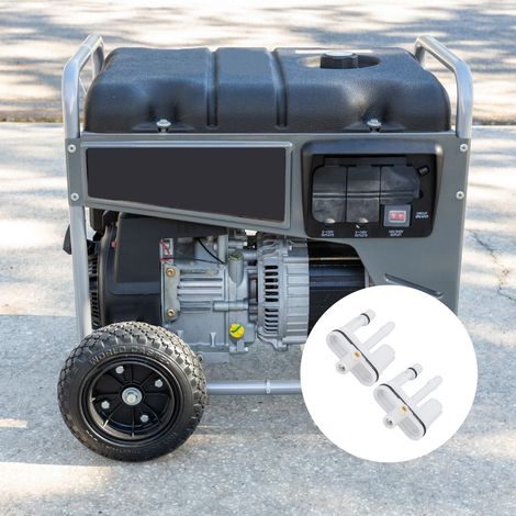 Kit de 2 gicleurs principaux de carburateur en plastique, portable, installation simple, accessoires de tondeuse (1/5)