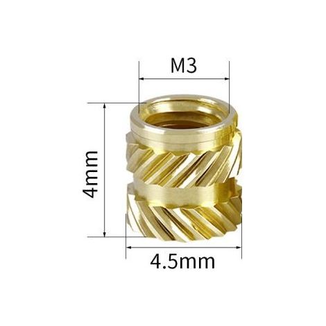 Threaded Inserts for Plastic Threaded Inserts for Plastic M344.5mm (1/5)