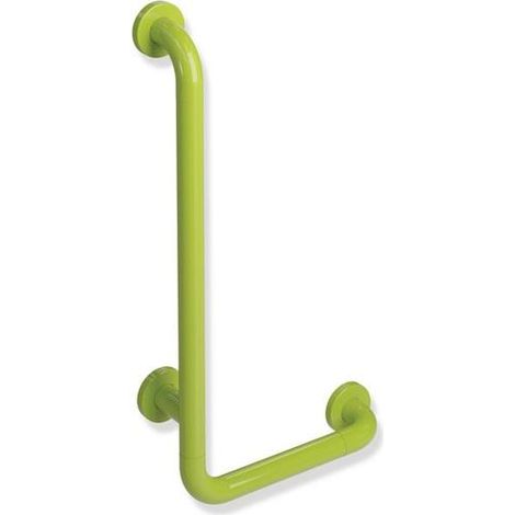 Poignée coudée de soutien SERIE 801 d: 33mm 90mm 300x600mm vert pomme