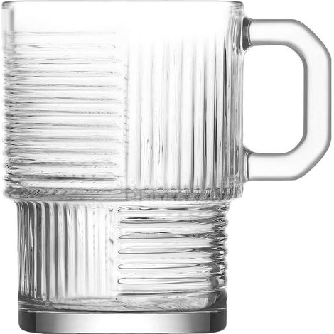 Juego de vasos para beber de cristal Set 100% Vaso para beber Transparente (1/2)