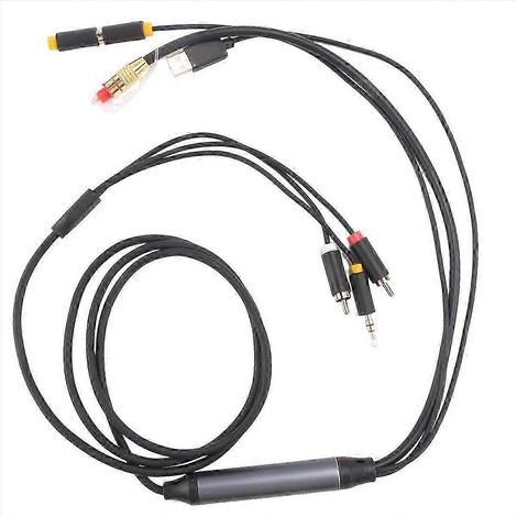 Câble convertisseur audio numérique-analogique, fibre optique numérique SPDIF et câble audio coaxial vers RCA analogique LR RK (1/5)