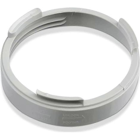 Adaptateur pour tuyau d'évacuation de climatiseur de 15 cm pour fenêtre ronde (1/5)