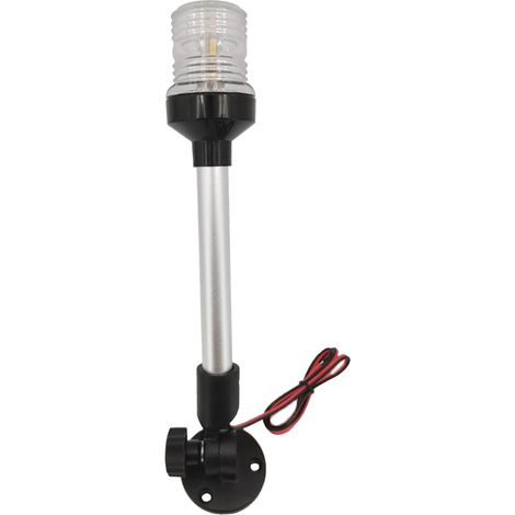 Marine Aluminum Alloy Fixed 180-Degree Surround Light LED Folding Navigation Light Marine Yacht Hardware Accessories - Folding Surround Light 9-inch - 1 (1/4)