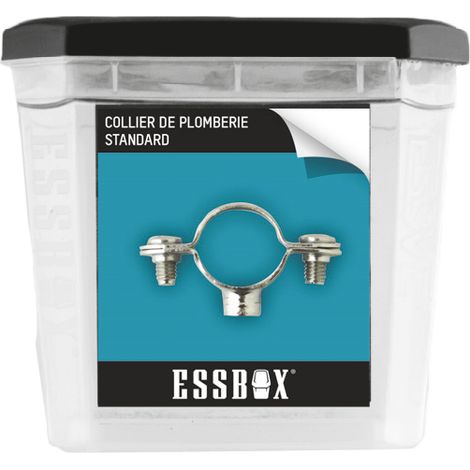 ESSBOX SCELL-IT Klempnerschelle Einfach Standard Ø 25 mm - Ø7 mm x 150 mm - Packung mit 50 Stück - EX-93201125