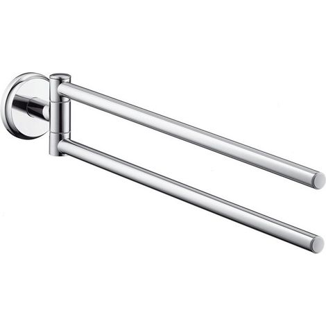 Barre porte-serviettes chroméé