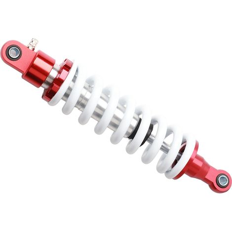 Amortisseur arrière universel 330mm, réglable amortissement, pour quad pit bike, moto cross, ATV, buggy, suspension robuste. (1/5)