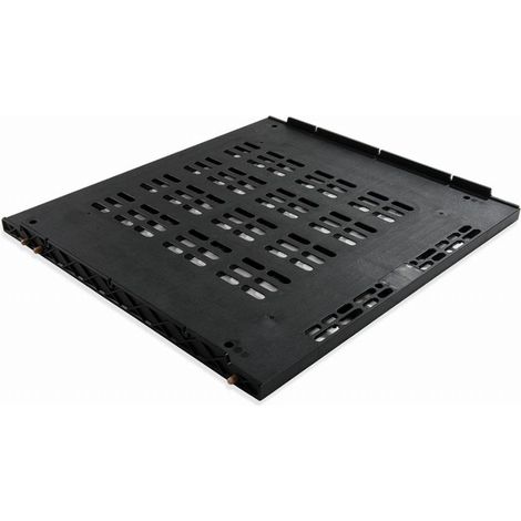 Emuca – Base de ventilation pour réfrigérateurs intégrés – Panneaux 16mm – Plastique noir – Ventilation optimale pour modules 60 cm (1/3)