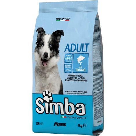CROCCHETTE PER CANI 'SIMBA' tonno - kg 20 - MONGE