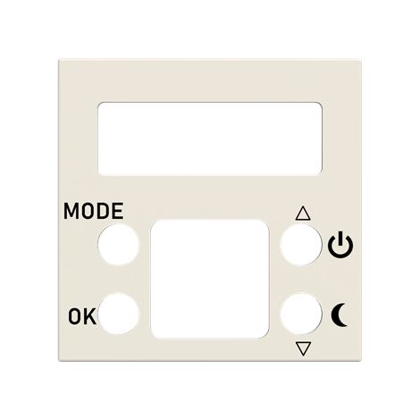Zenit Enjoliveur Pour Thermostat Blanc 2CLA224050N1101 ABB N2240.5BL (1/3)