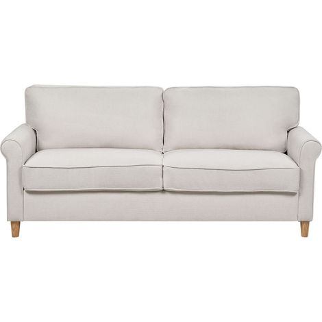 Sofa 3-Sitzer RONNEBY Stoff Beige (1/5)