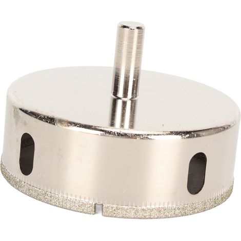 Foret diamanté pour scie cloche, coupe-verre, scie cloche, scie cloche en porcelaine, scie cloche, scie cloche en marbre, accessoires pour outils électriques, 85 mm (1/5)
