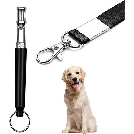 Sifflet à ultrasons réglable pour chiens afin d'empêcher les chiens d'aboyer. (1/5)