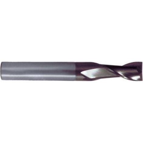 Fresa frontal RUKO metal duro 2 labios Ø 18 mm DIN 6527 L/6528