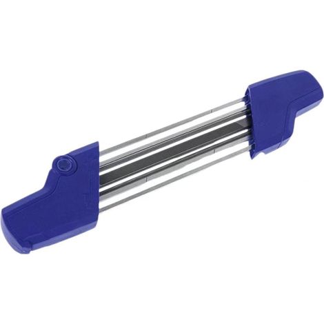2-in-1 Metall-Kettensägen-Kettenfeilenschärfer 4,8 mm, blau