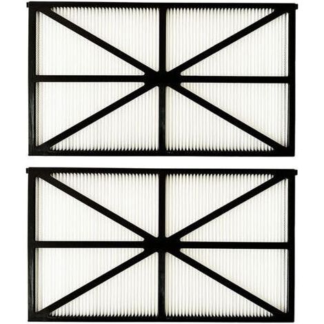 Lot de 4 Panneaux Filtres pour Robot Tiger Shark - RCX70101PAK2 - Noir (1/4)
