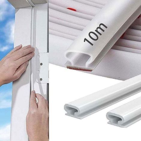 Joint d'étanchéité pour portes et fenêtres - Isolation thermique - Isolation acoustique - Auto-adhésif SANPIE (1/4)