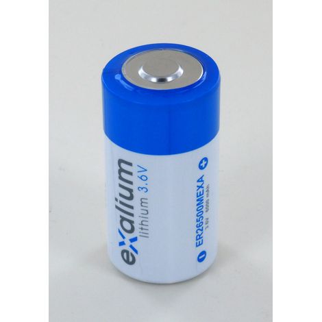 Pile Lithium 3.6V 6Ah Exalium ER26500MEXA