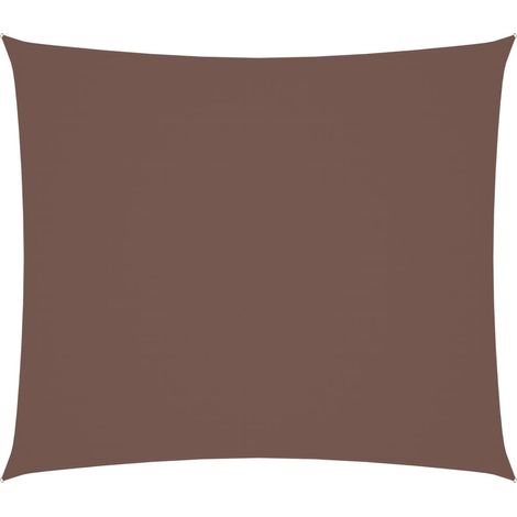 Maison Exclusive - Voile de parasol tissu oxford rectangulaire 2,5x3 m marron