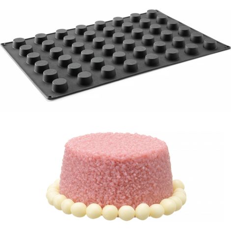 Stampo in silicone per praline, mousse, prodotti da forno 570 x 375 mm - mini muffin (1/3)