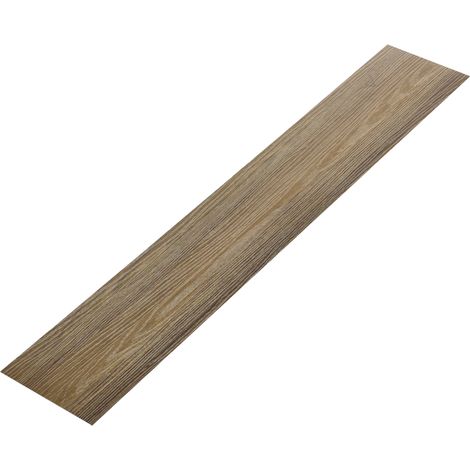 Listoni in PVC laminato vinilico 42 pezzi 585 mq rovere antico rovere antico 030007200