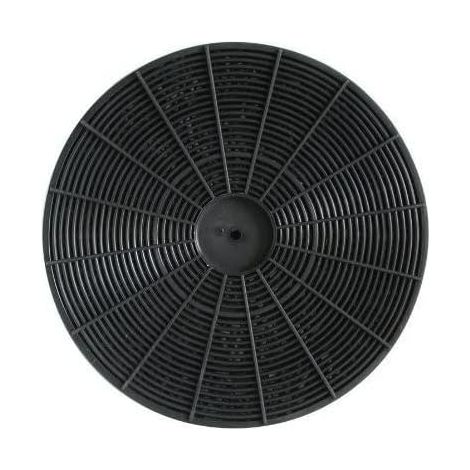 2x Filtres à charbon actif compatible avec Klarstein Zarah, Royal Flush Eco, Zola, Zelda, Balzac, Aurica hotte aspirante - 17,5 cm (1/4)