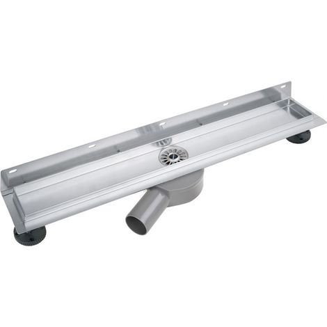 Caniveau de douche ELIO WALL 80 cm en acier inoxydable (1/3)