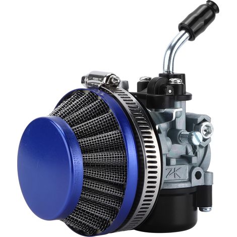 1 carburateur, pour moteurs 2 temps 49cc 66cc 70cc 80cc, avec filtre à air intégré (1/5)