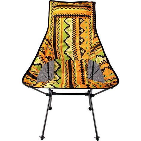 Chaise Pliante Chaise de Plage Pliante Légère avec Sac de Transport pour La Randonnée sur pêche sur Barbecue Pique Nique Résistant (1/4)