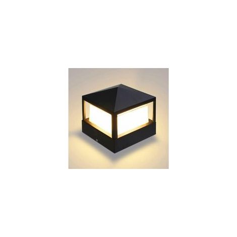 Lampada da terra per esterni in alluminio impermeabile IP65 – 18W – Temperatura colore 3000K – Per illuminazione di giardini e ingressi (1/4)