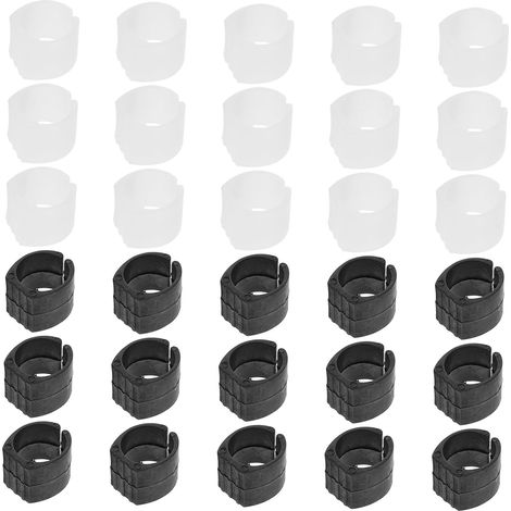 Protections de pieds de chaise en plastique, en forme de U, lot (1/5)