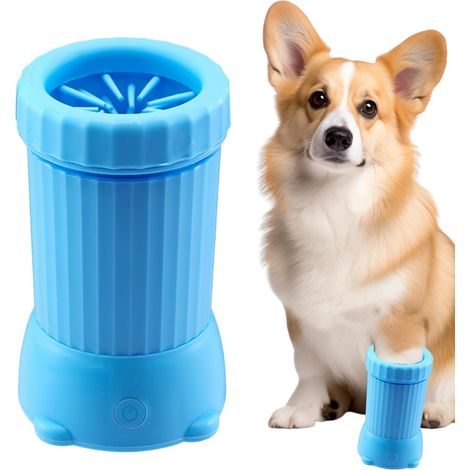 Pattes pour Chien Appareil De Lavage De Pattes USB Pour (1/5)
