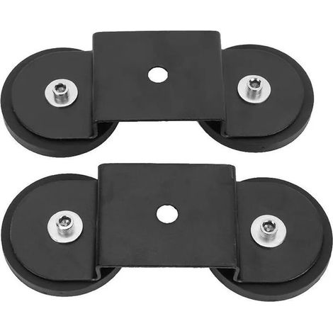 Support de phare - Montage magnétique en 2 parties - Base LED 88 mm - Pour véhicules vélos équipements de travail - 1 pièce