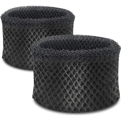 YanBan 2 pièces Filtre d'évacuation d'humidificateur de Rechange pour Philips pièces d'humidificateur HU4801 HU4802 HU4803 humidifier, humidificateur d'air à Filtre Hepa Noir (1/5)