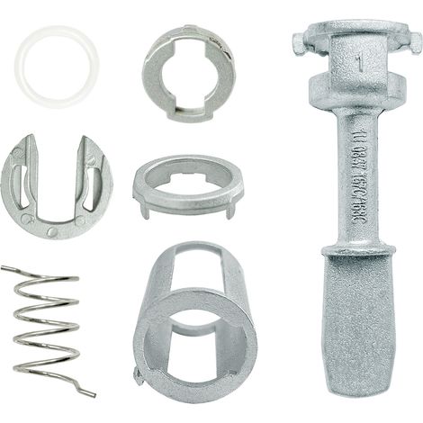 Applicable to Volkswagen Golf 4 lock cylinder parts, Volkswagen car door lock cylinder parts seven-piece set OE:1UO837167 (1/4)